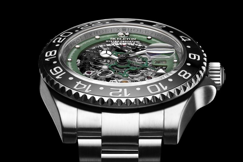 French Customizer Skeleton Concept Openworks Rolex GMT-Master II For World Cup Winner Blaise Matuidi
