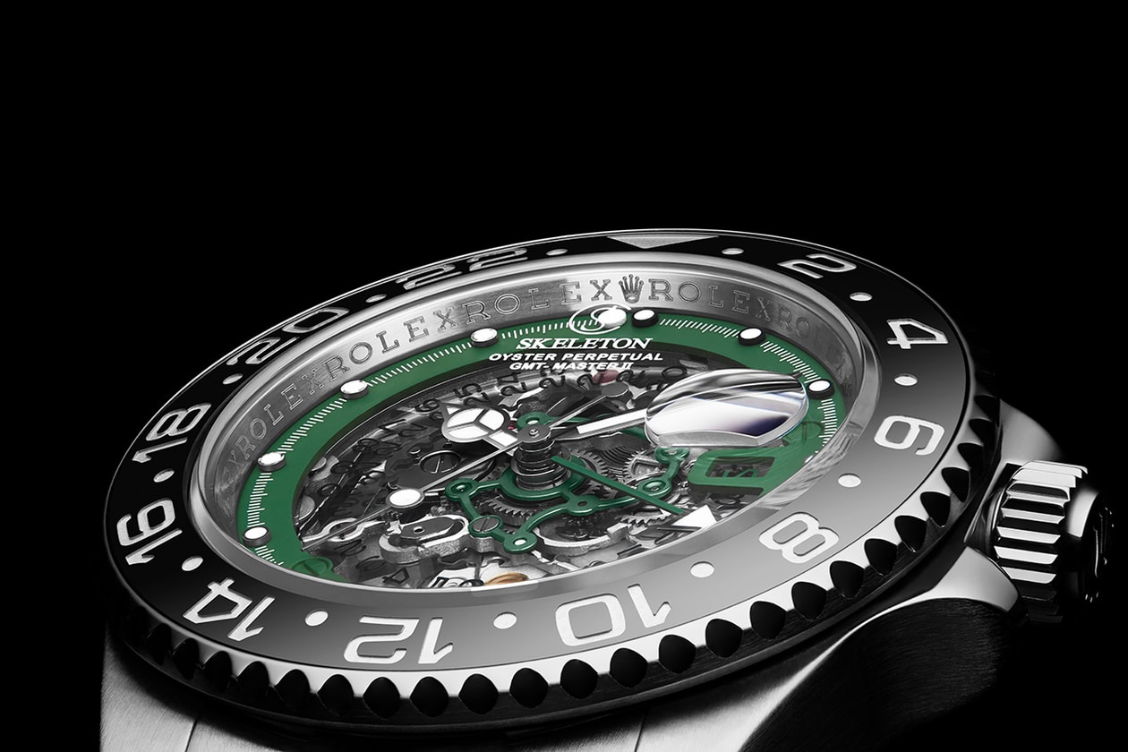 French Customizer Skeleton Concept Openworks Rolex GMT-Master II For World Cup Winner Blaise Matuidi