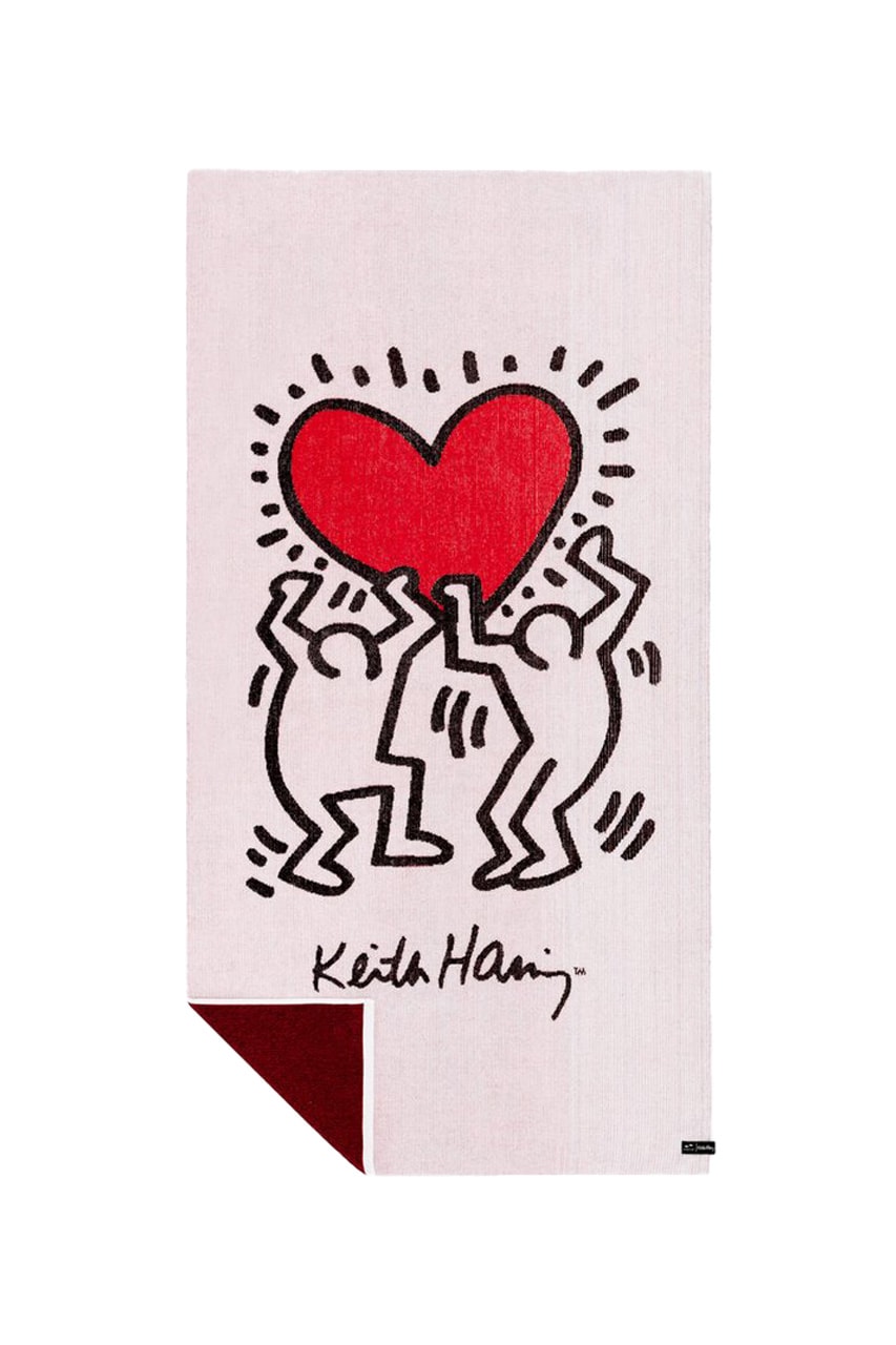 Slowtide Keith Haring Beach Towel Collaboration