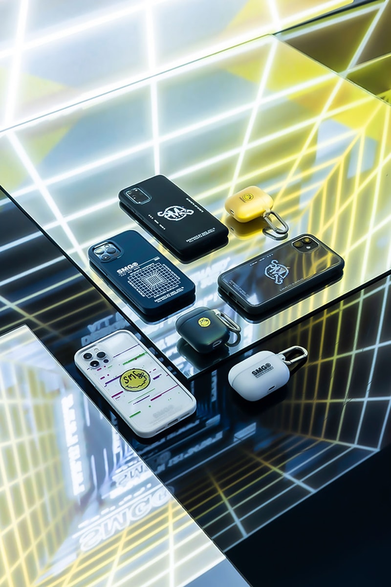 SMG Rhinoshield collab collaboration capsule iphone airpods case smudgestore ecofriendly drop absorption shockspread slim  release info