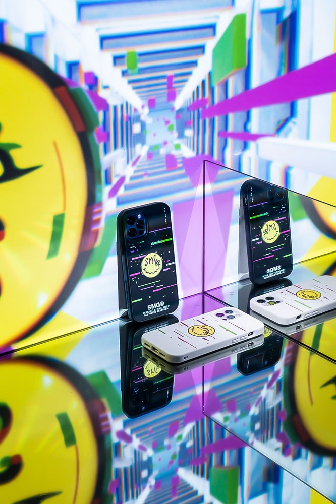 SMG Rhinoshield collab collaboration capsule iphone airpods case smudgestore ecofriendly drop absorption shockspread slim  release info