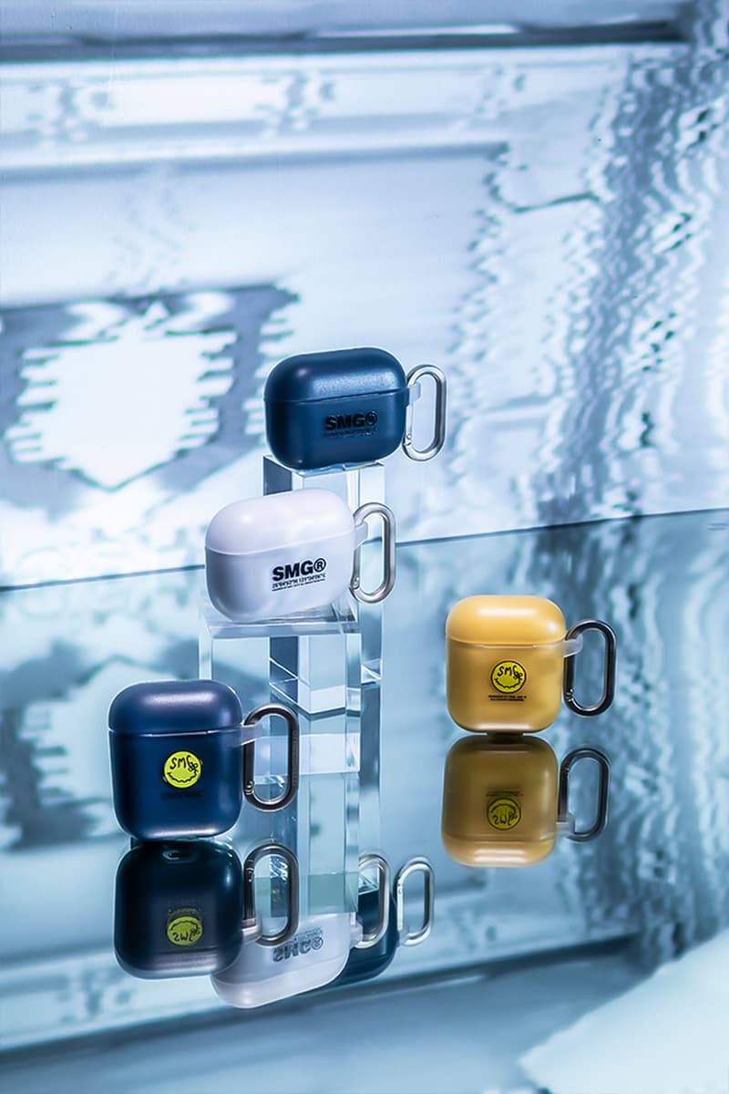 SMG Rhinoshield collab collaboration capsule iphone airpods case smudgestore ecofriendly drop absorption shockspread slim release info