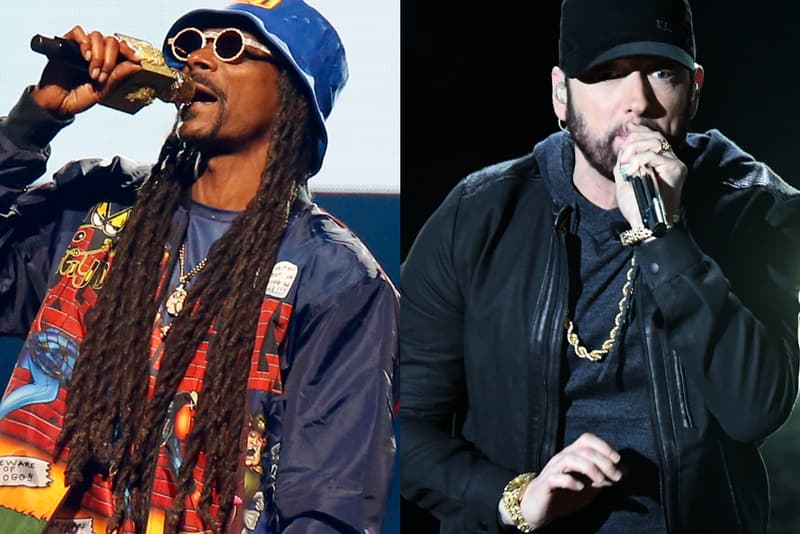 Snoop Dogg Confirms Collab Track With Eminem for His Next Album DJ Whoo Kid rapper hip hop mcs rakim ll cool j dr dre