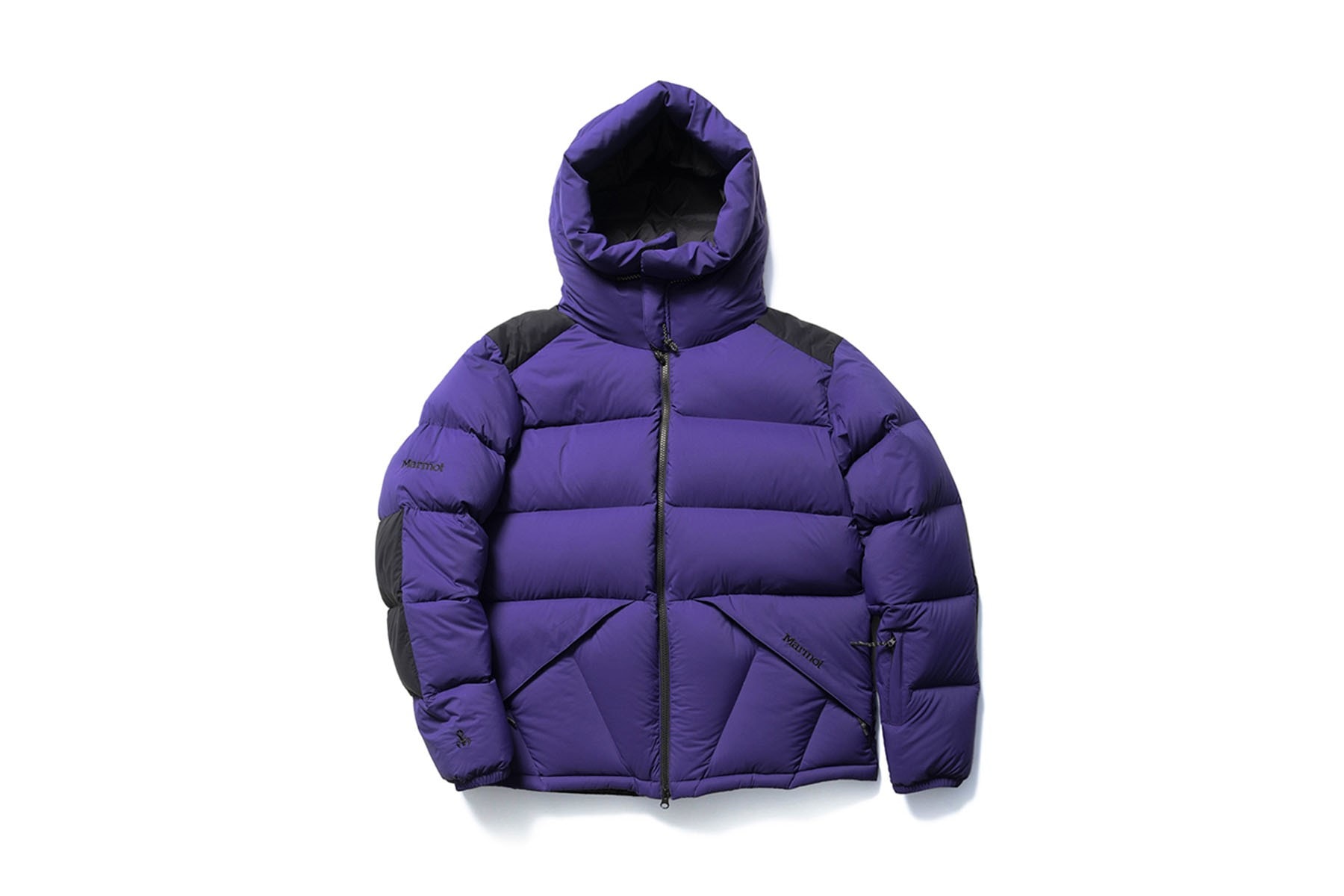 SOPHNET. x Marmot capsule collection Release Info fashion japan down jacket fleece jacket T-shirt blue black purple