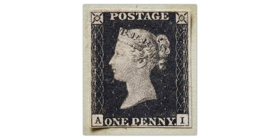 Sotheby's Penny Black Stamp Queen Victoria Auction