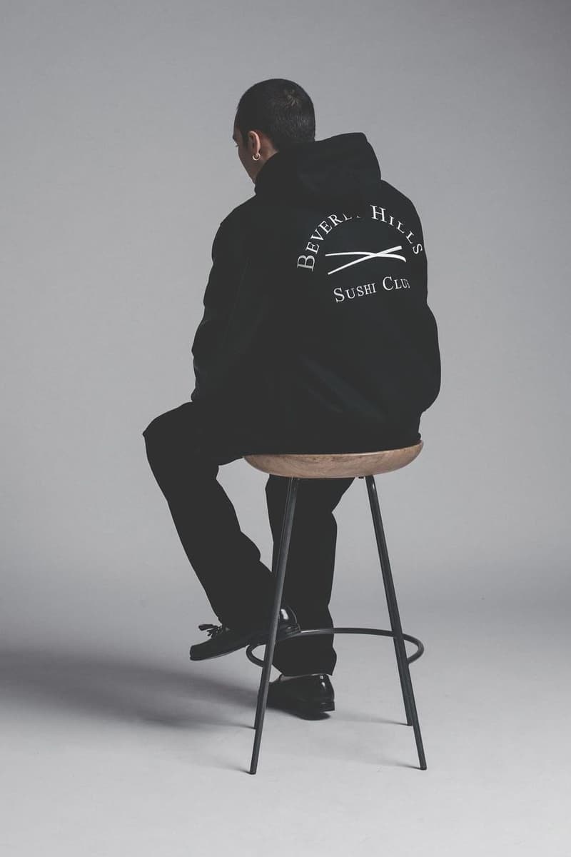 Nobu Matsuhisa Stampd Release Collection Drop 3 Release restaurant peruvian japanese trucker hat cap t shirt team jacket varsity hoodie crew sweatshirt release info