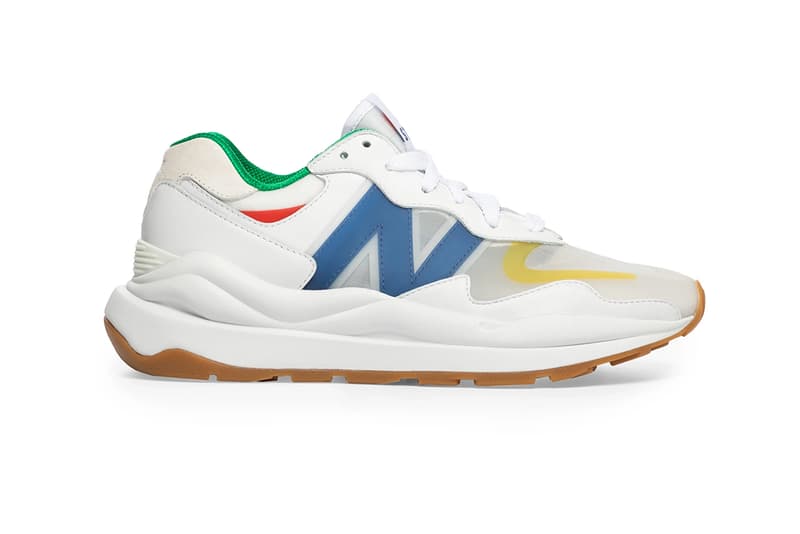 staud new balance 574 57 40 release date info store list buying guide photos price white multi-color