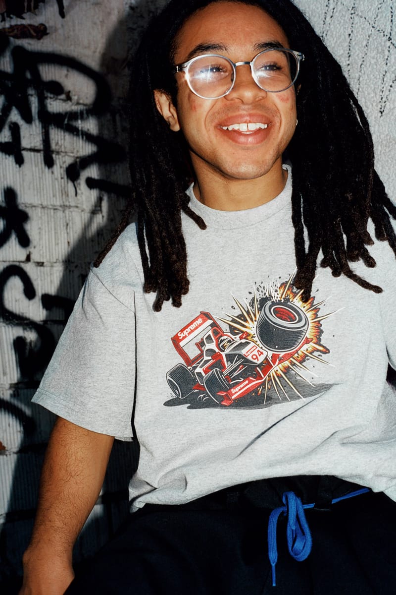 Supreme Mosh Tee T-Shirt Neville Brody｜ファッション