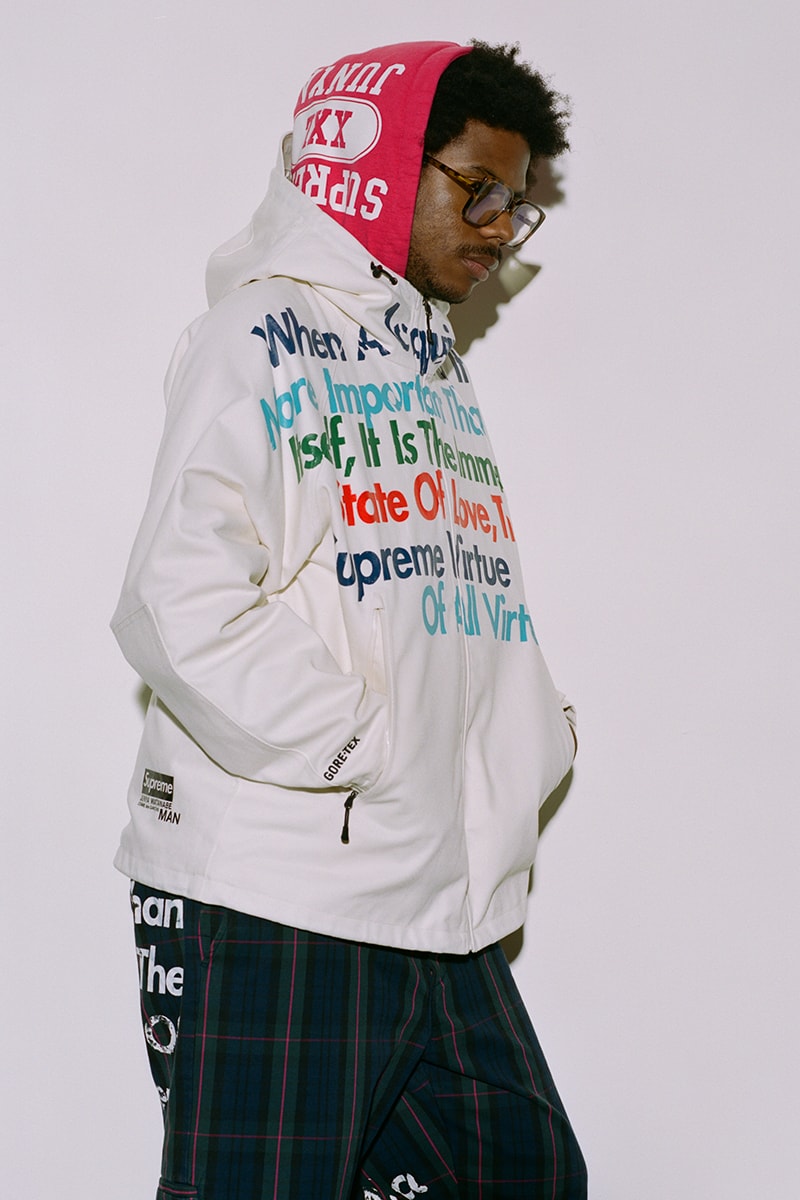 Supreme JUNYA WATANABE COMME des GARÇONS MAN Fall 2021 Collaboration Release Info Date Buy Price
