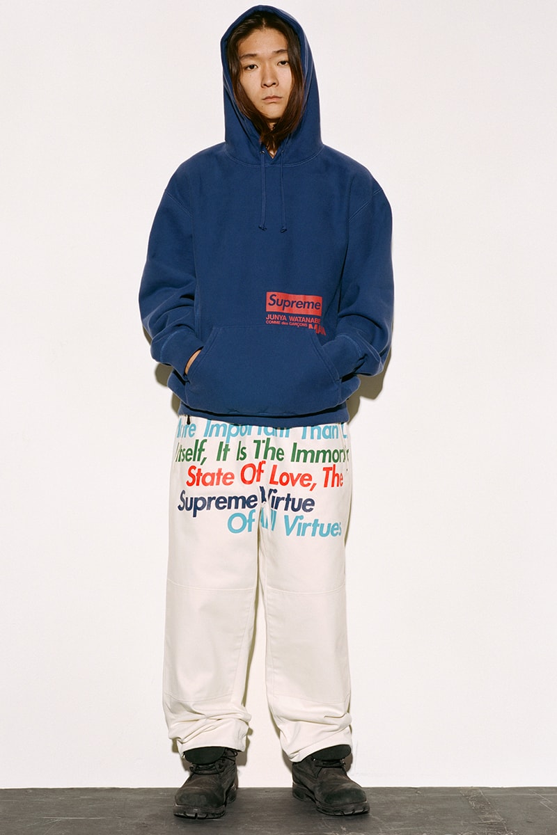 Supreme JUNYA WATANABE COMME des GARÇONS MAN Fall 2021 Collaboration Release Info Date Buy Price