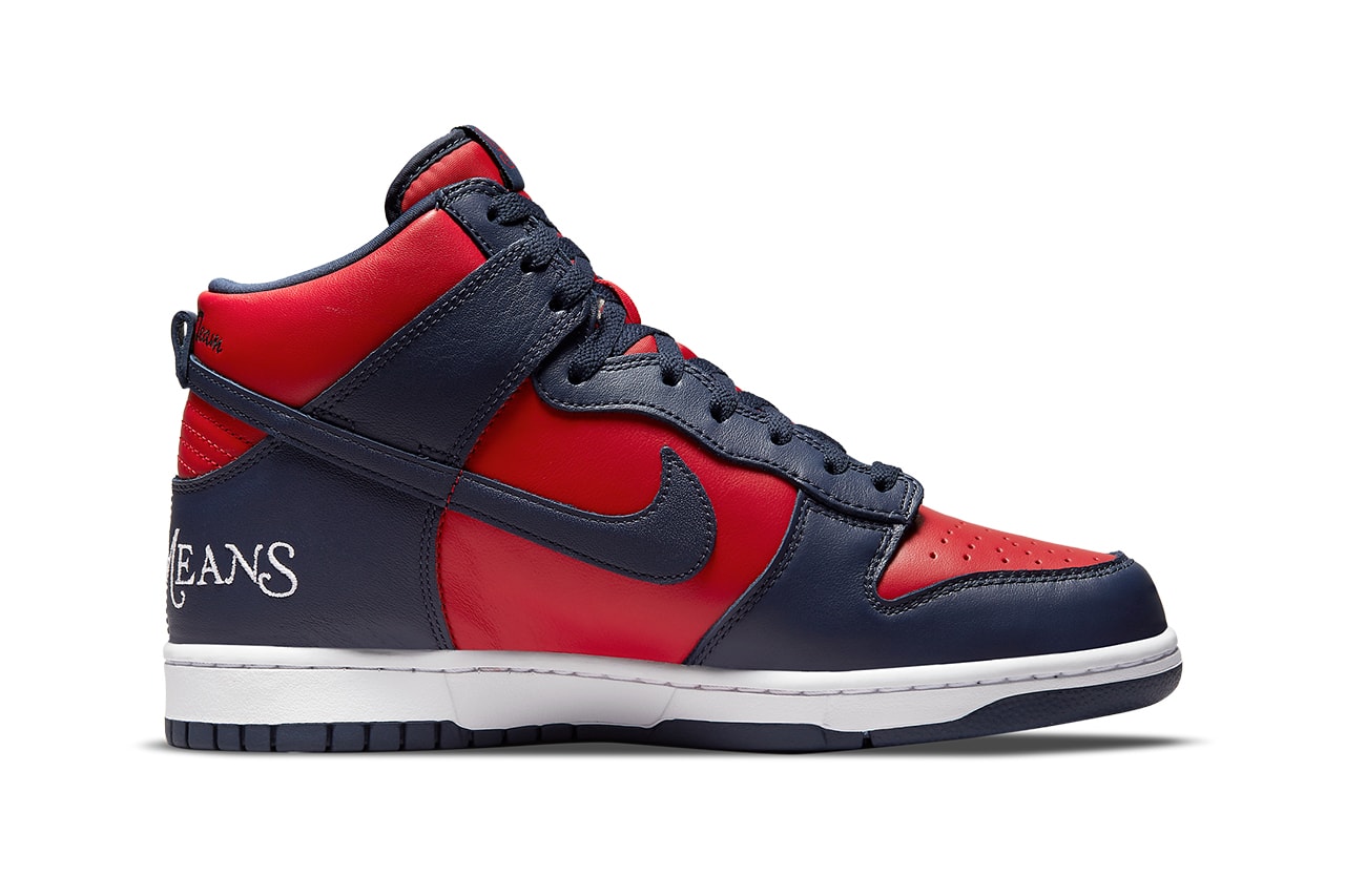 Supreme x Nike SB Dunk High “By Any Means”