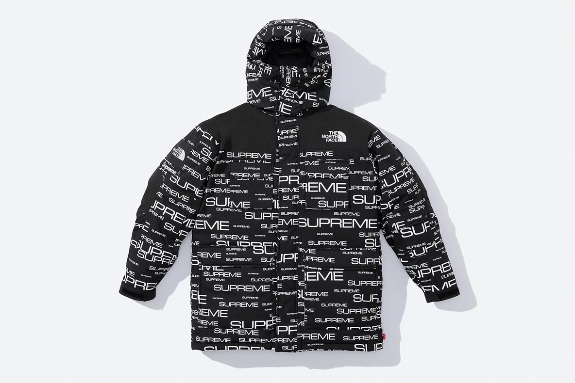 The North Face Lenticular Mountains Hooded Sweatshirt - fall winter 2021 -  Supreme