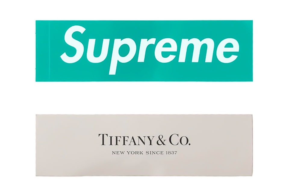 Supreme X Tiffany Co Rumored Item List Sticker Hypebeast