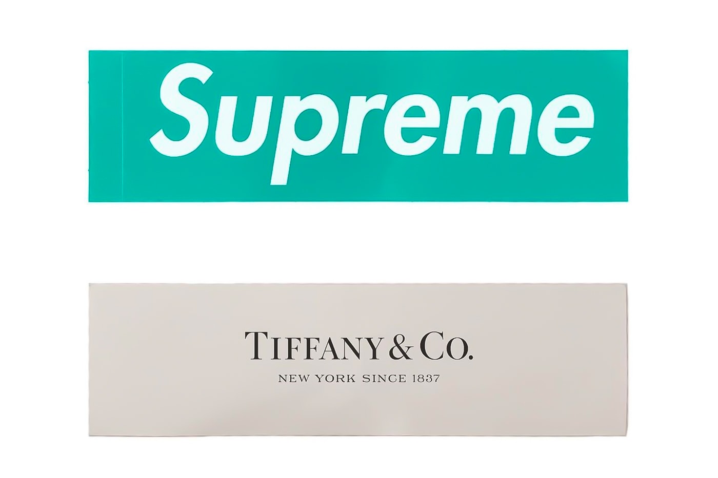 Supreme Tiffany & Co. Rumored Item List Sticker Info