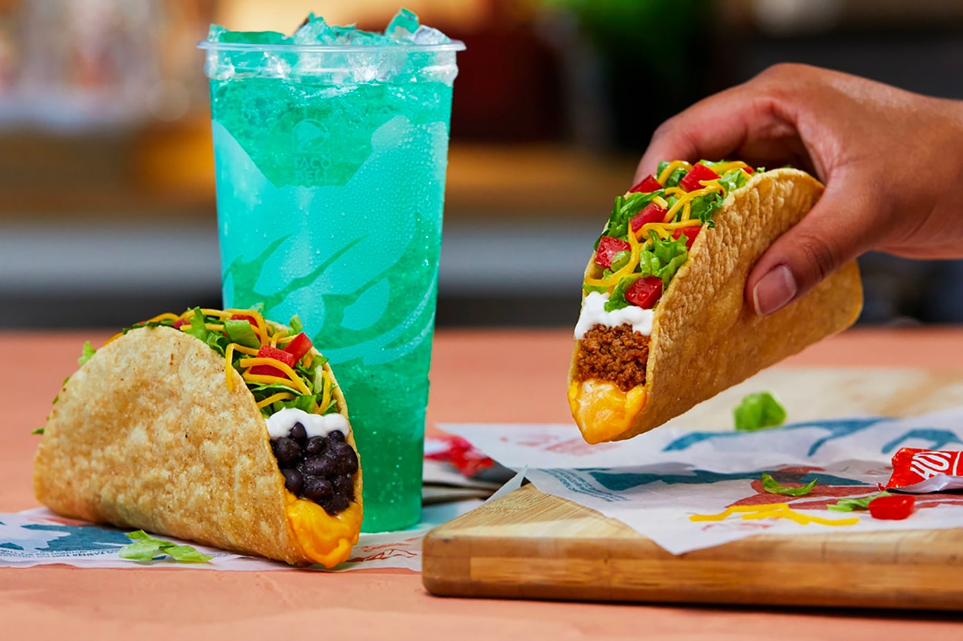 Taco Bell Cantina Crispy Melt Taco now Available Nationwide