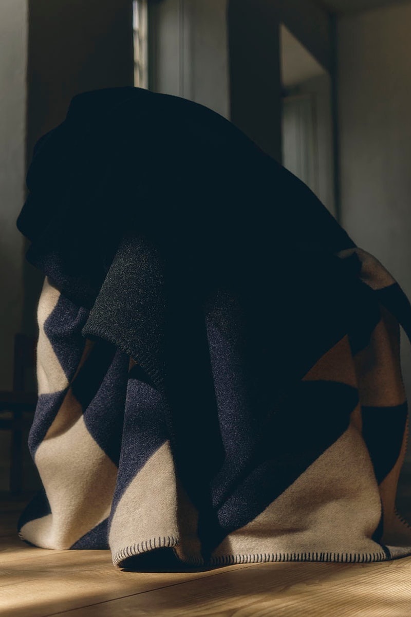 tekla fabrics copenhagen bedding sleepwear collection blankets mohair cashmere wool dressing gown robe release details