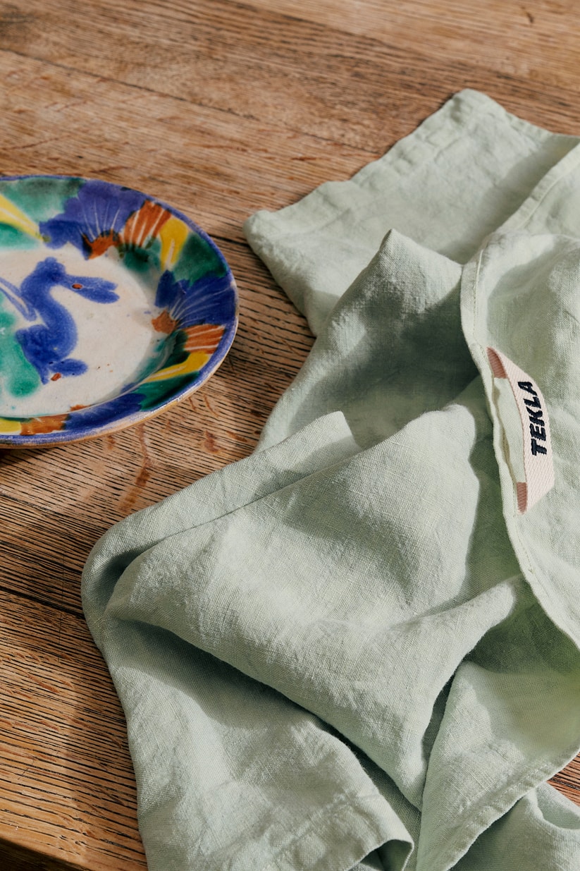 Tekla Kitchenware Homeware Collection Launch Release Information Drop Date Luxury Home Goods Textiles Products Dinner Range Copenhagen Denmark