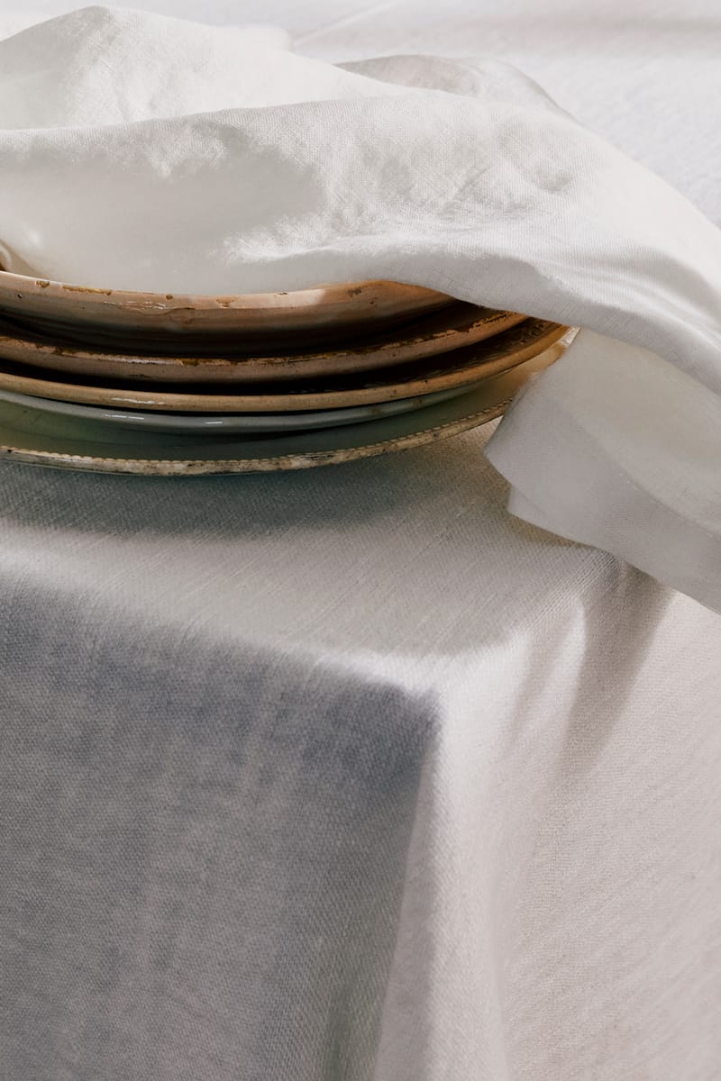 TEKLA linen table cloth - Green