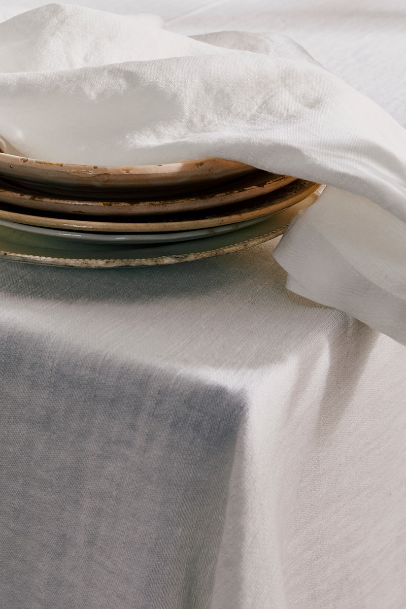 Tekla Kitchenware Homeware Collection Launch Release Information Drop Date Luxury Home Goods Textiles Products Dinner Range Copenhagen Denmark