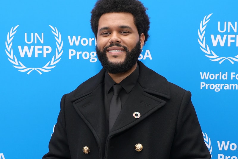 The Weeknd Announces Goodwill Ambassadorship for the United Nation's World Food Programme angelina jolie un unwfp 