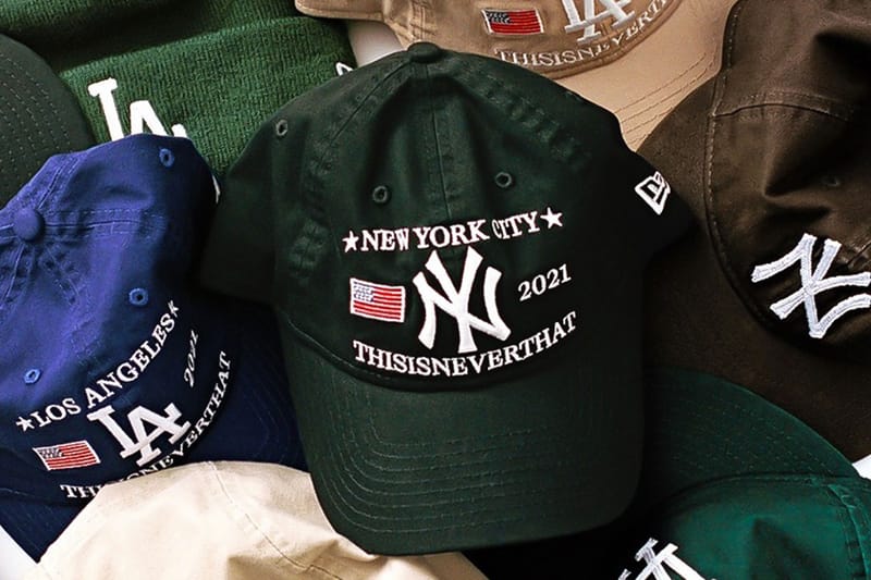 【HOT人気セール】Thisisnerverthat x New era ヤンキース RC950帽子 帽子