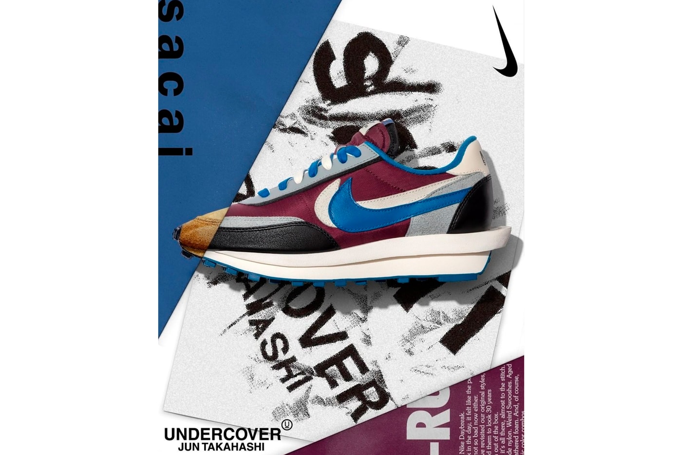UNDERCOVER x sacai Nike LDWaffle