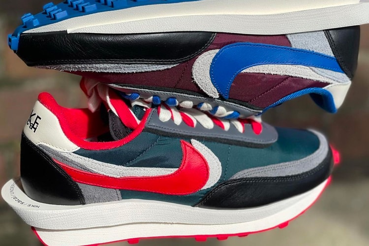 A Release Date for the UNDERCOVER x sacai LDWaffle "University Red" and "Team Royal" Surfaces