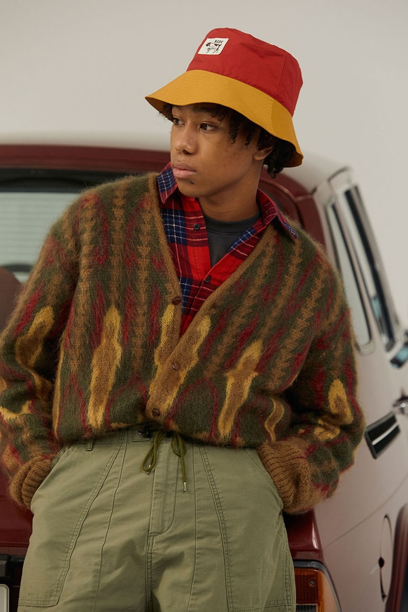 Needles Union LA Los Angeles Tokyo Japanese joint 30th anniversary capsule series coach jacket black poly smooth butterfly embroidery mohair cardigan rebuild by needles 90s lookbook release info
