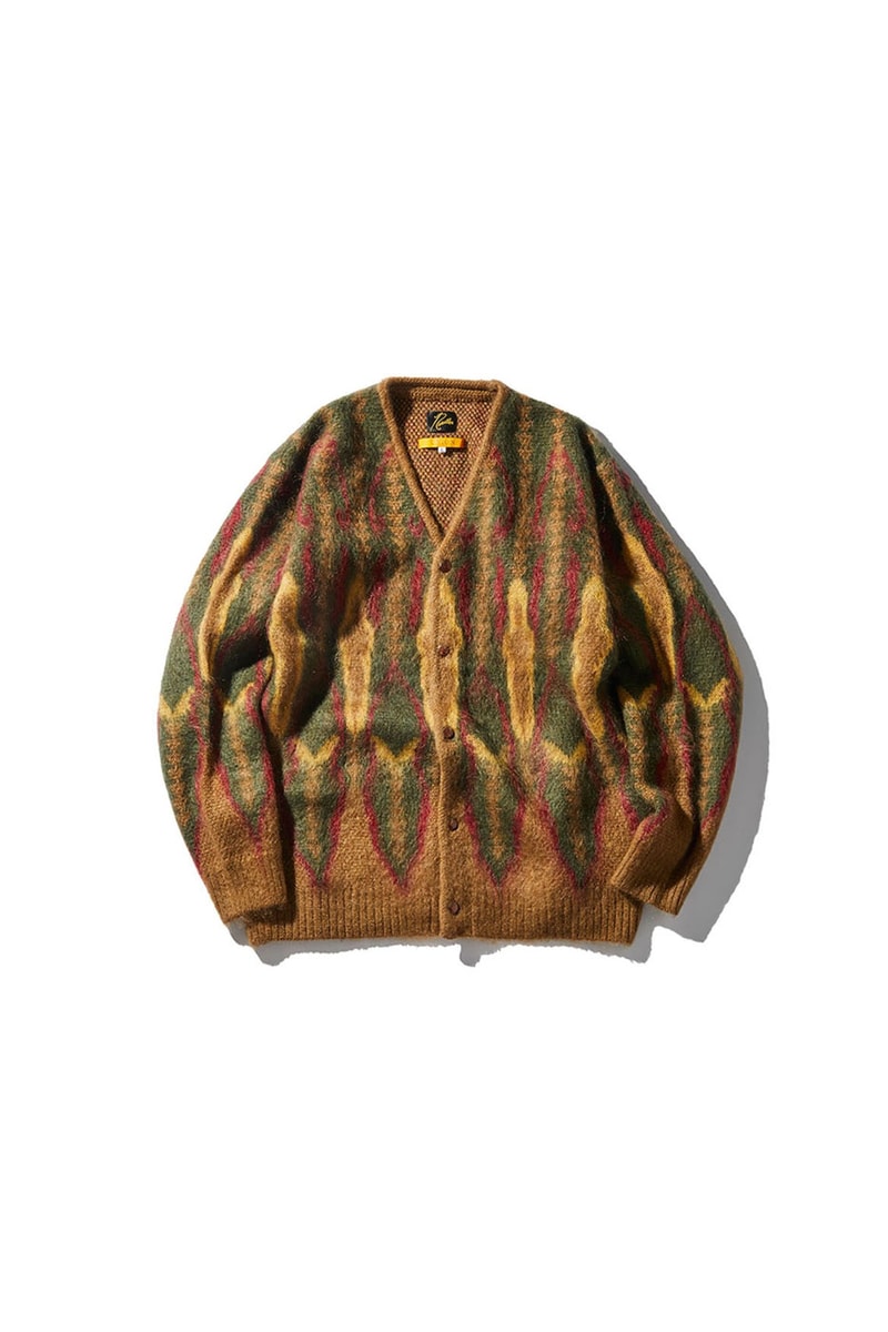 Needles Union LA Los Angeles Tokyo Japanese joint 30th anniversary capsule series coach jacket black poly smooth butterfly embroidery mohair cardigan rebuild by needles 90s lookbook release info