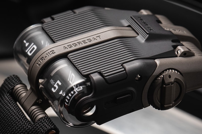 URWERK Drops New Prism Based Titanium Timekeeper UR-112 AGGREGAT