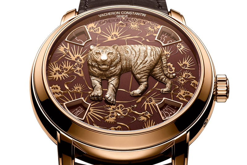 Vacheron Constantin Prepares For Year of the Tiger With Pair of Hand Engraved Enamel Watches