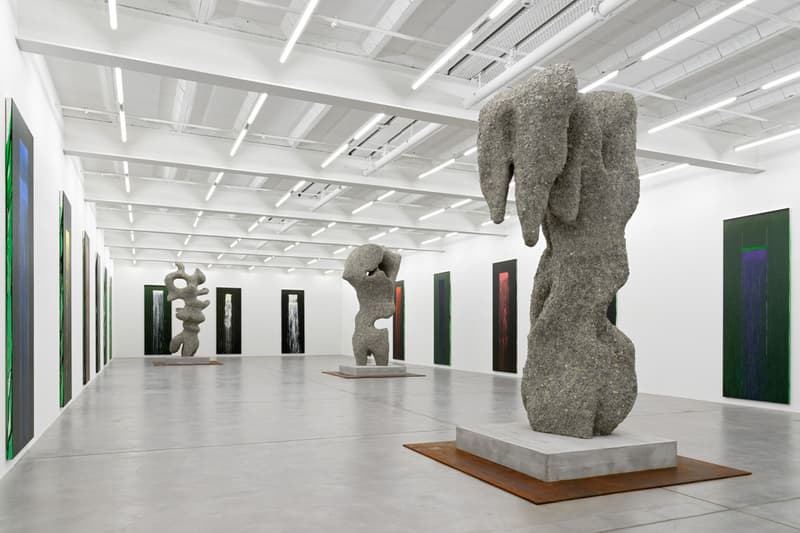 “Waterfalls & Clouds” Ugo Rondinone Pat Steir Zurich