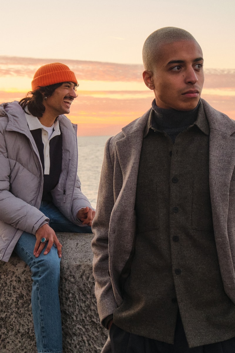 Wax London Fall/Winter 2021 Collection Lookbook New Puffer Range Outerwear Label Independent 