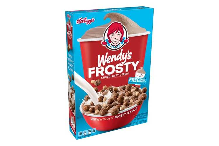 Wendy's and Kellogg's Team Up for Limited Edition Frosty Cereal