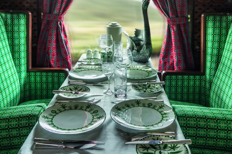 Wes Anderson 1950s British Pullman Train Carriage Luxury Travel Company Belmond 
