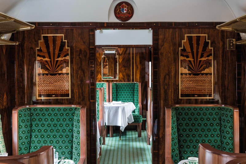 Wes Anderson 1950s British Pullman Train Carriage Luxury Travel Company Belmond 