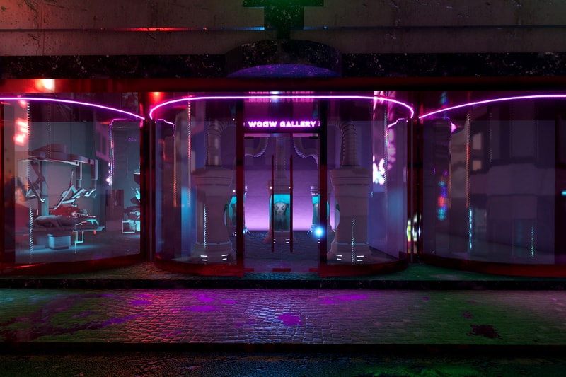 Woaw gallery Presents TEKNOLUST OBJECTOPHILIC FUTURES queens road central epochs replicants futurists  singularity nik kosmas tattoo star map utopia dystopia cyberpunk exhibition art info