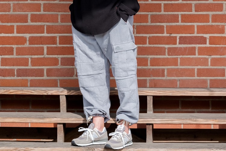 18 East and Standard Issue Tees Are Dropping a Grey Version of the Gorecki Cargo Pants