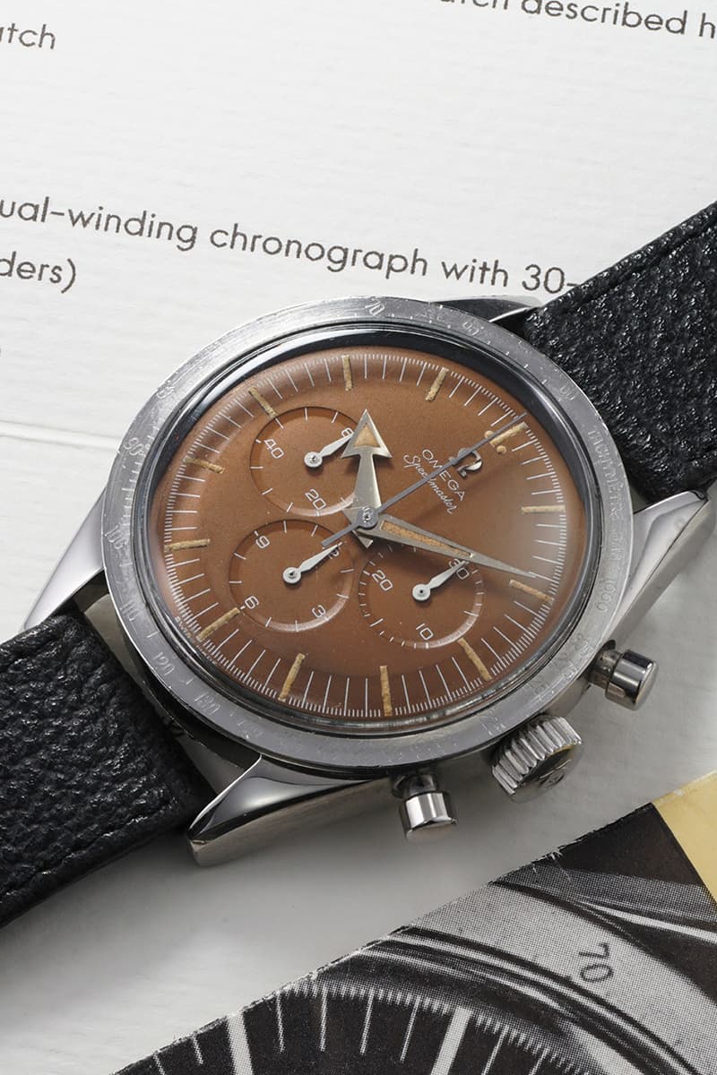 1957 Omega Speedmaster CK2915-1 phillips auction house geneva price 3,415,000 million dollars swiss francs CHF