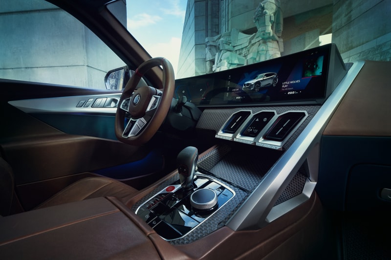 2022 BMW Concept XM Conceptual SUV Hybrid V8 German Design Luxury Most Power M Car First Look