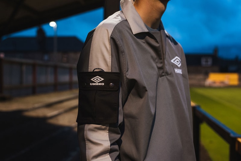 HANON and UMBRO Reunite for a Workwear-Inspired Drill Top Fashion