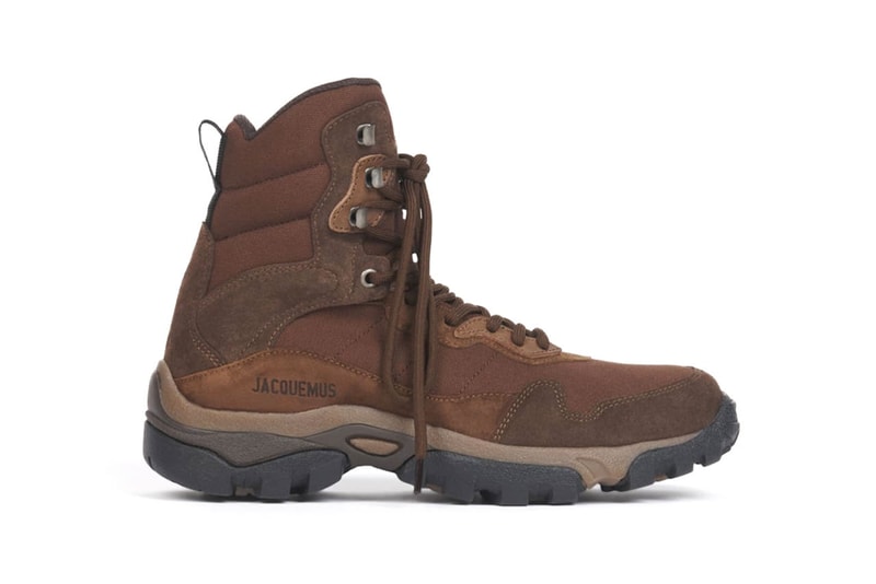 Conquer the Trails In Jacquemus' New Les chaussures Terra Hiking Boots Footwear 