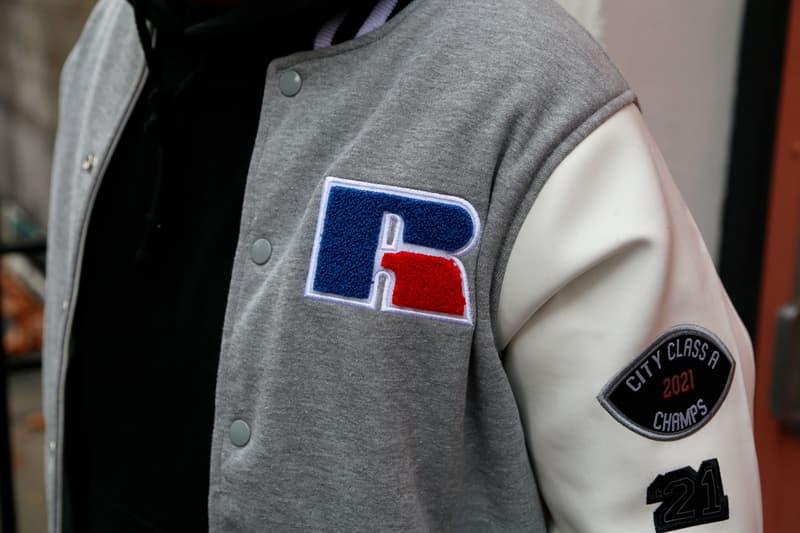 Russell Athletic and Ceeze Team Up for Upcycled Varsity Jackets Fashion
