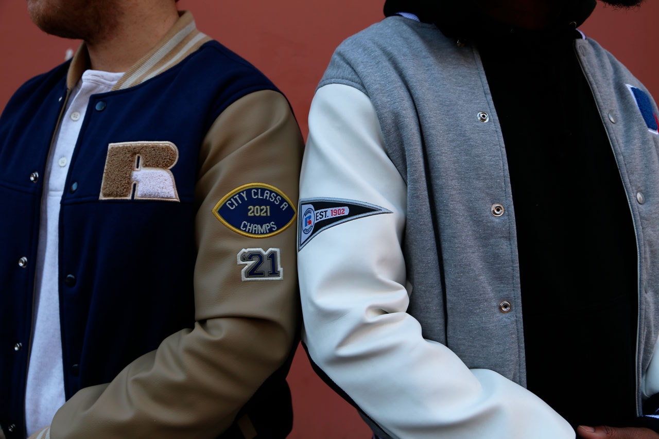 Russell Athletic and Ceeze Team Up for Upcycled Varsity Jackets Fashion 