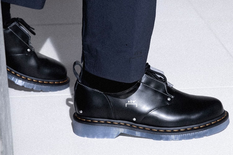 A-COLD-WALL* and Dr. Martens Rework the 1461 in Black