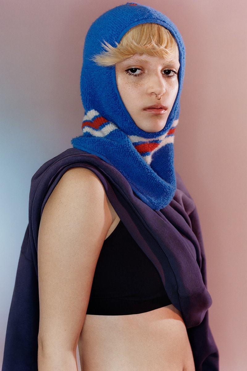 acne studios spring summer 2022 face collection lookbook campaign harley weir details