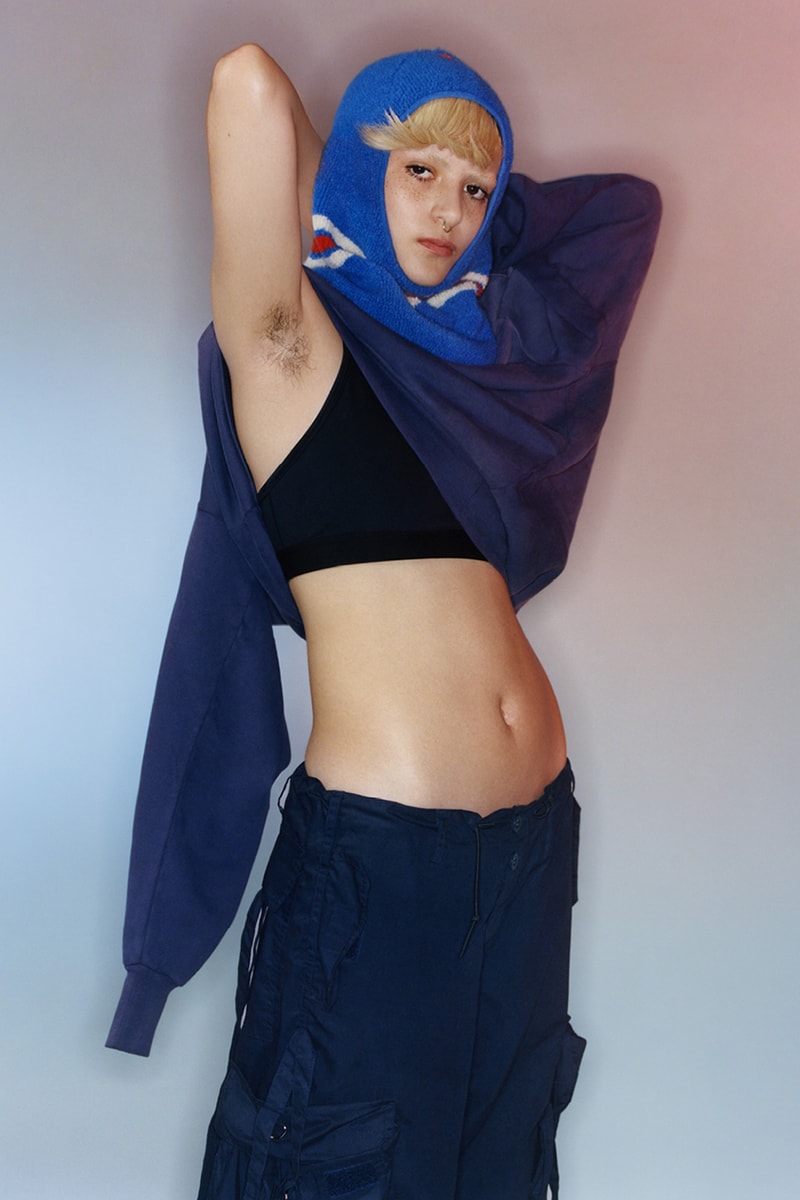 acne studios spring summer 2022 face collection lookbook campaign harley weir details
