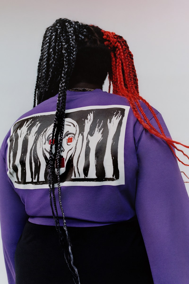 acne studios spring summer 2022 face collection lookbook campaign harley weir details