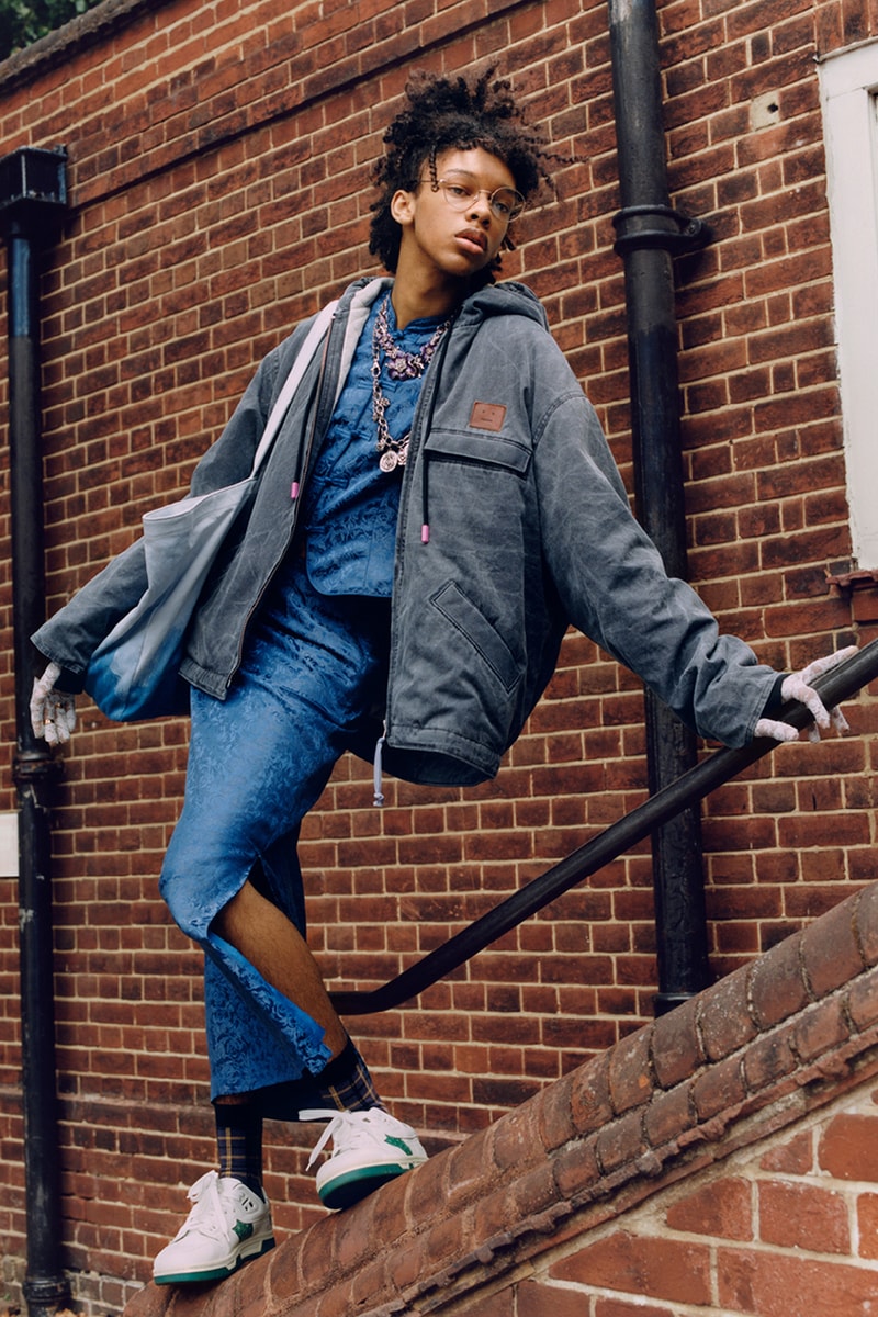 acne studios spring summer 2022 face collection lookbook campaign harley weir details