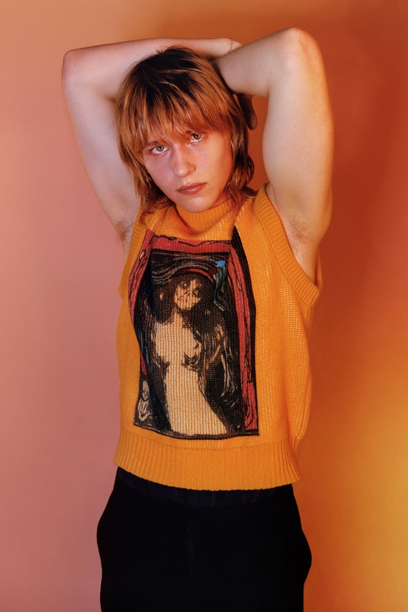 acne studios spring summer 2022 face collection lookbook campaign harley weir details